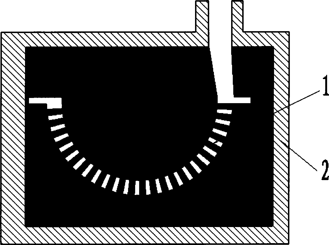 Method for preparing composite wear-resistant foreplate