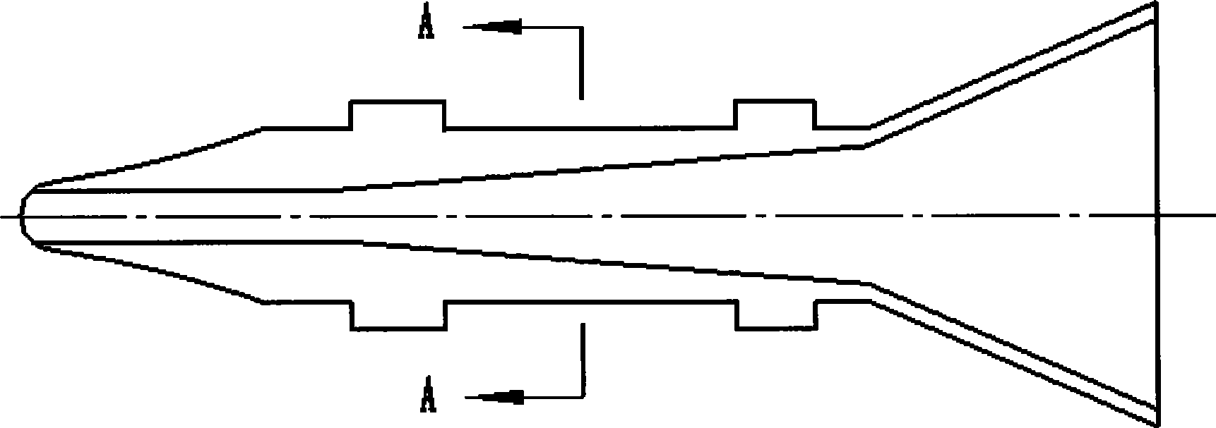 Method for preparing composite wear-resistant foreplate