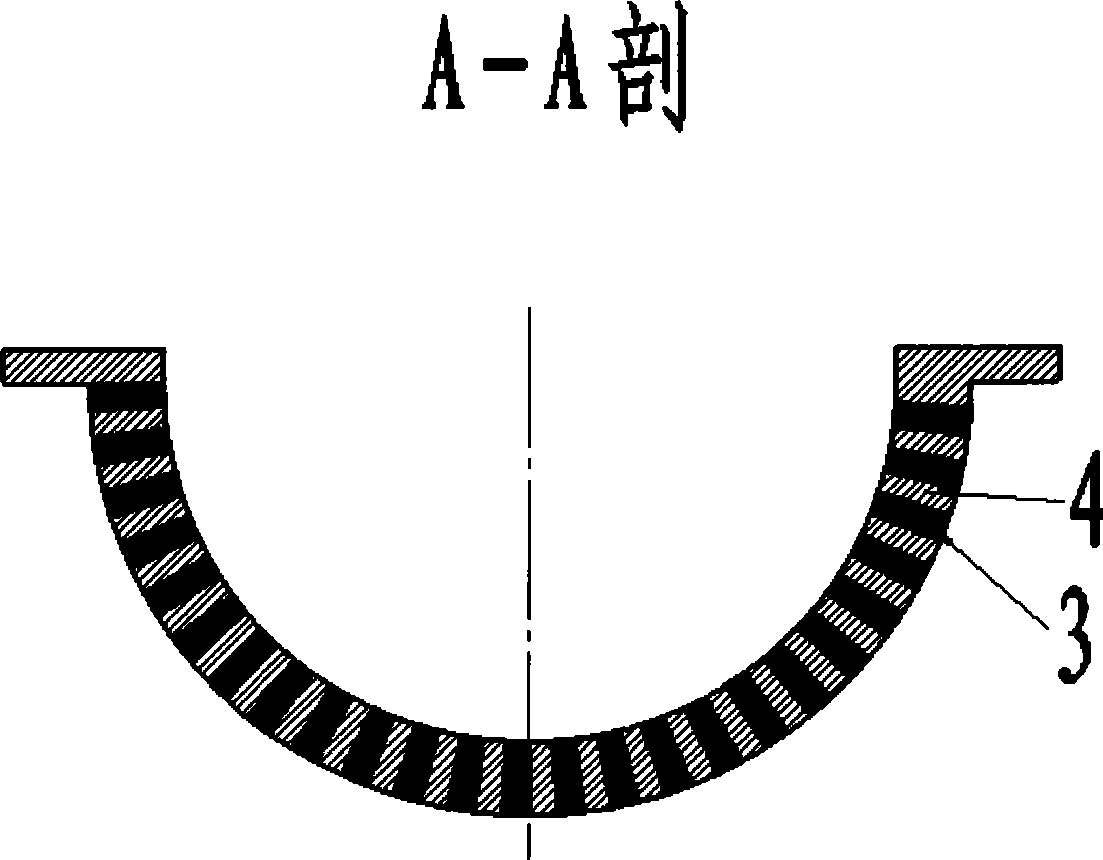 Method for preparing composite wear-resistant foreplate