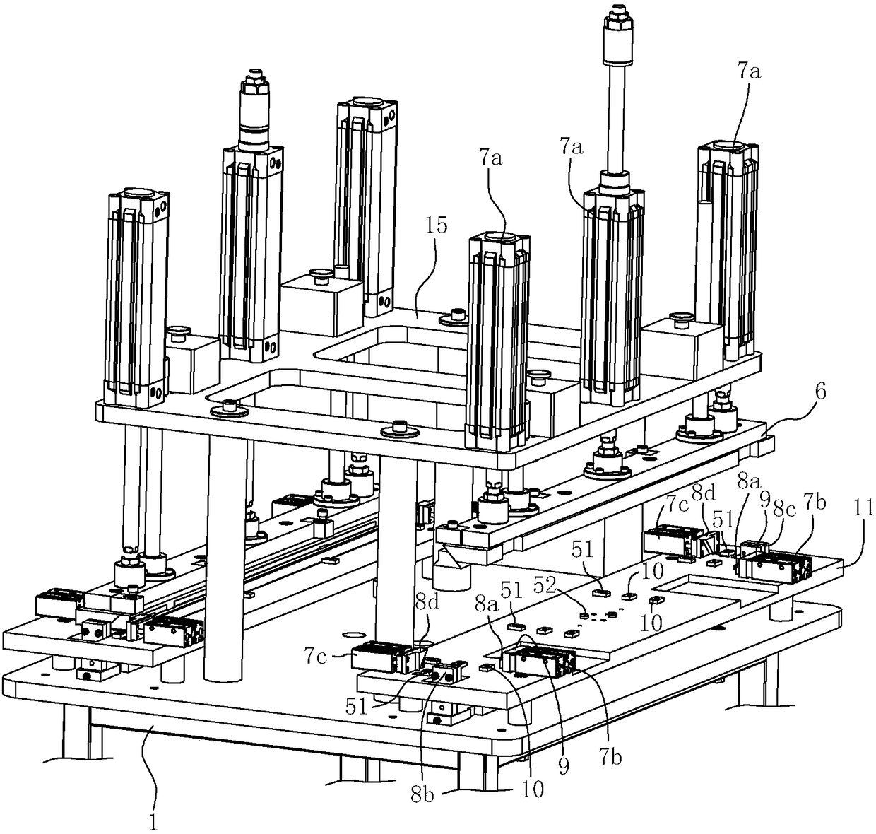 Embedded part bonding fixture