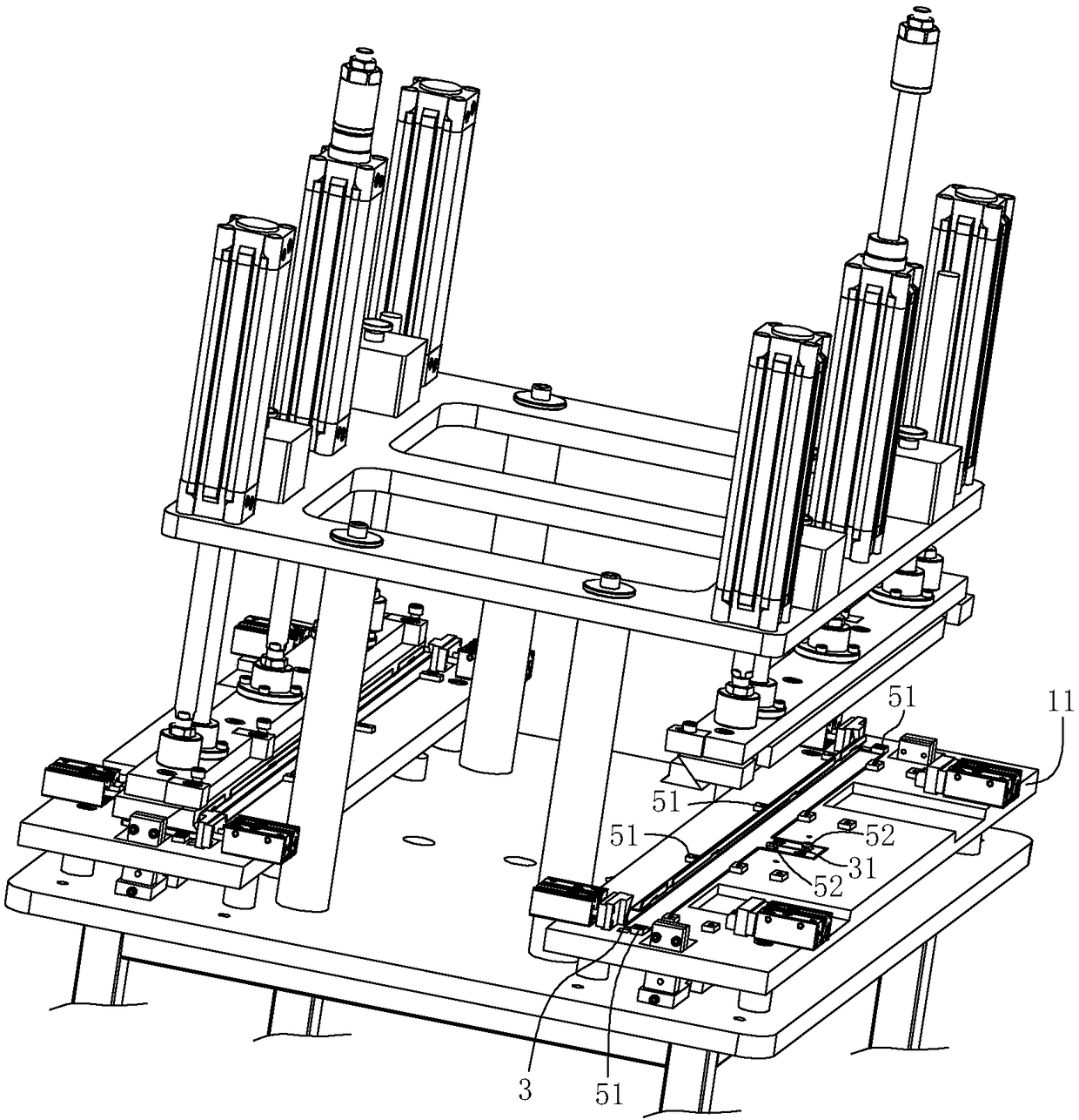 Embedded part bonding fixture