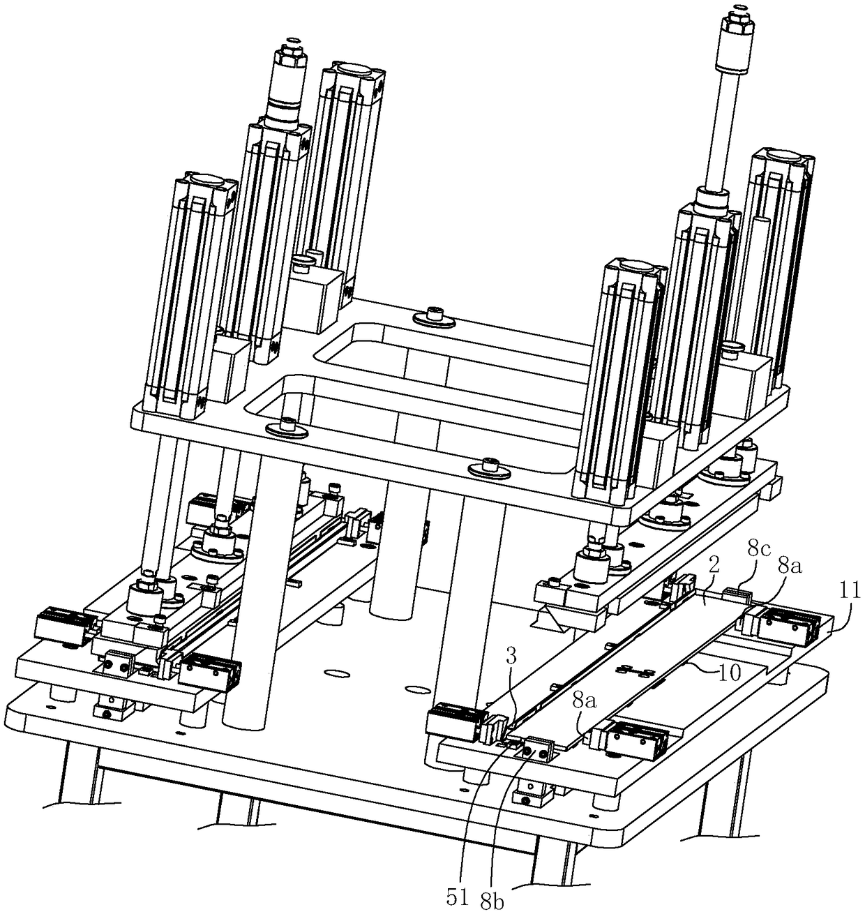 Embedded part bonding fixture