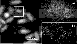 Rhotanium nano rod with good near-infrared light absorption performance and photoelectrocatalysis performance and preparing method of rhotanium nano rod