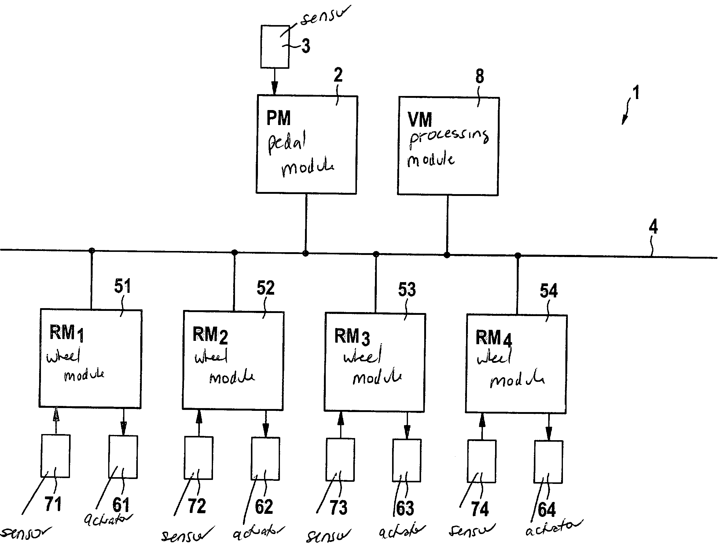 Method for mutual monitoring of components of a distributed computer system