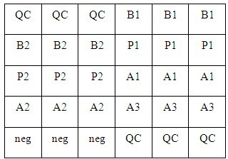 An oligonucleotide gene chip and its application in the detection of various germs