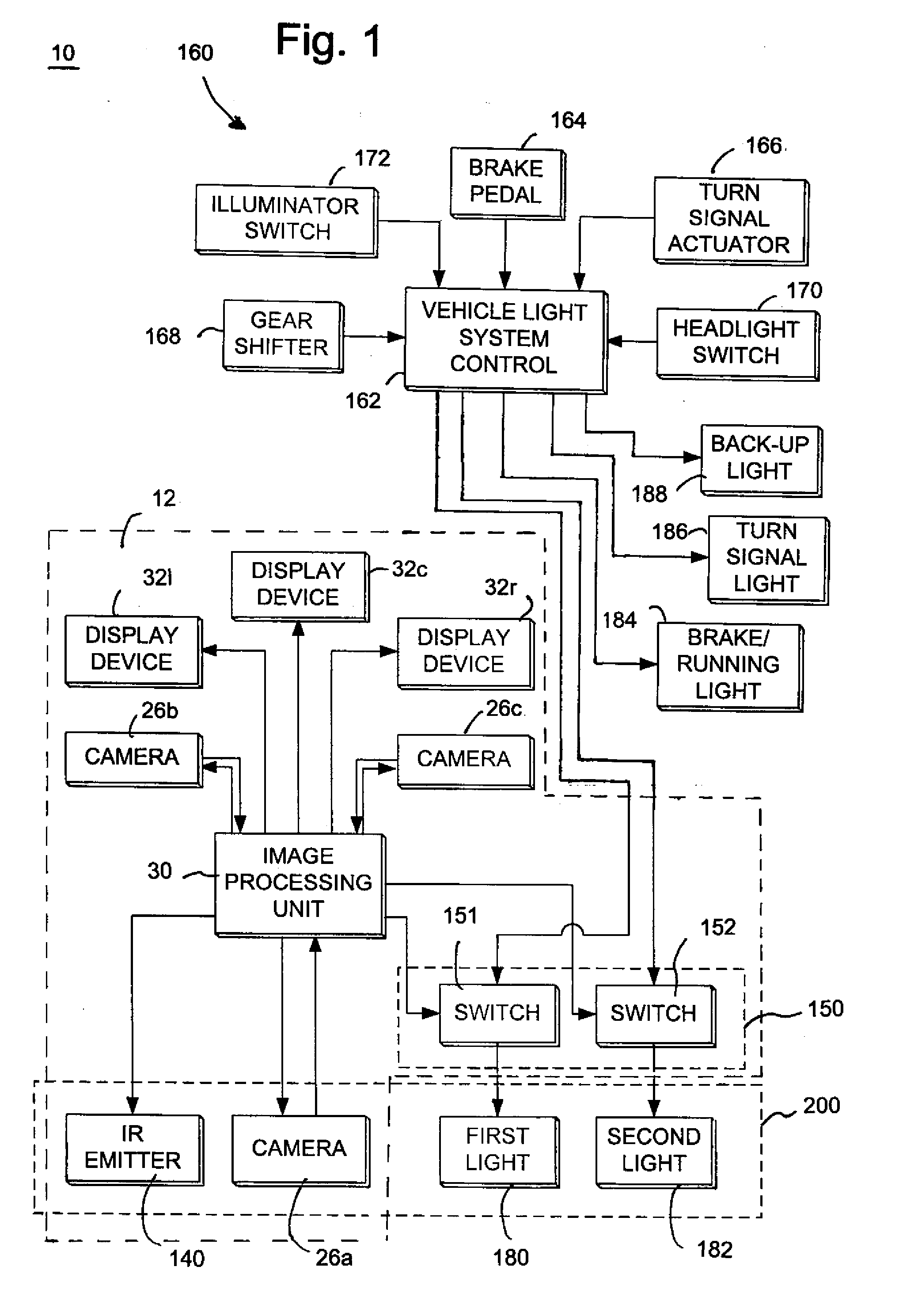 Systems and Components for Enhancing Rear Vision from a Vehicle