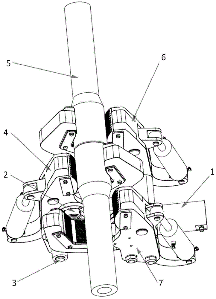 Clamping pliers device and method for using same