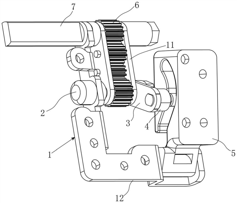 Foot pad linkage mechanism and notebook computer