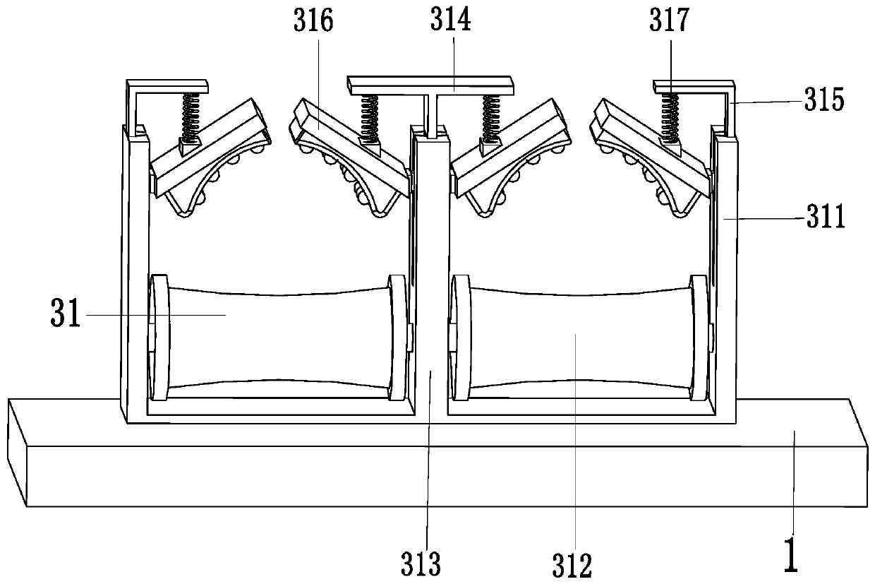 An automatic power cable laying equipment