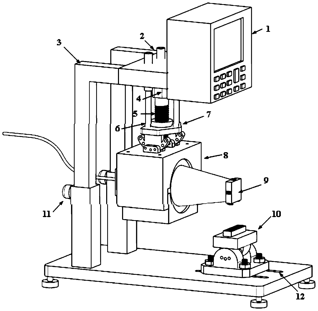 Servo pressure device for metal ultrasonic welding force regulation and control