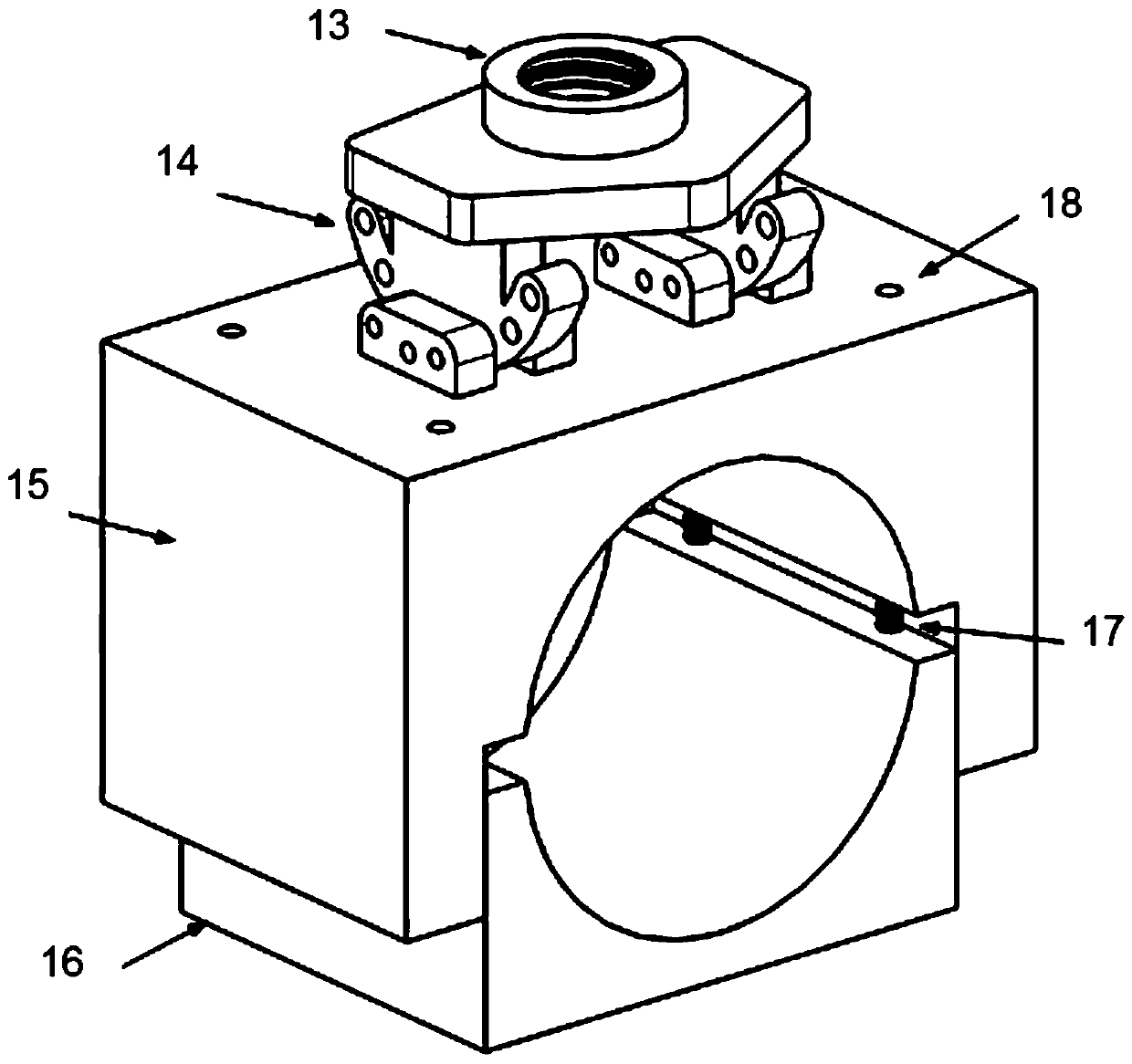 Servo pressure device for metal ultrasonic welding force regulation and control