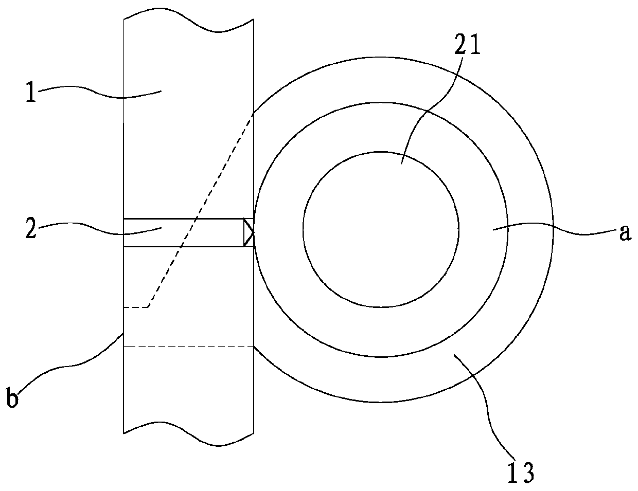 Ion thruster rubbish combustion furnace