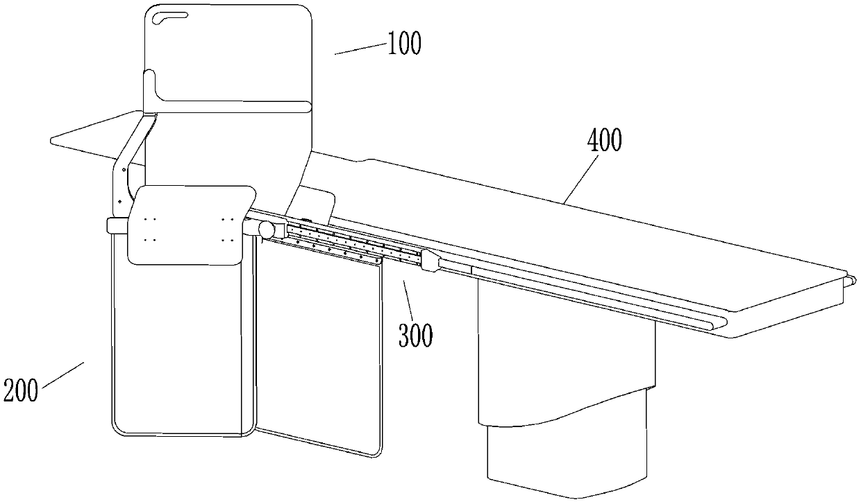 Integrated X-ray protection device on angiography machine