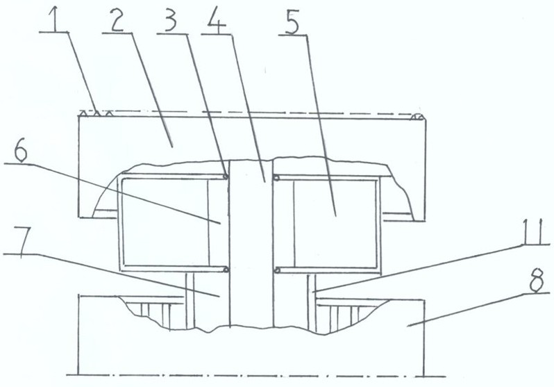 A kind of shield machine with ring trimming knife