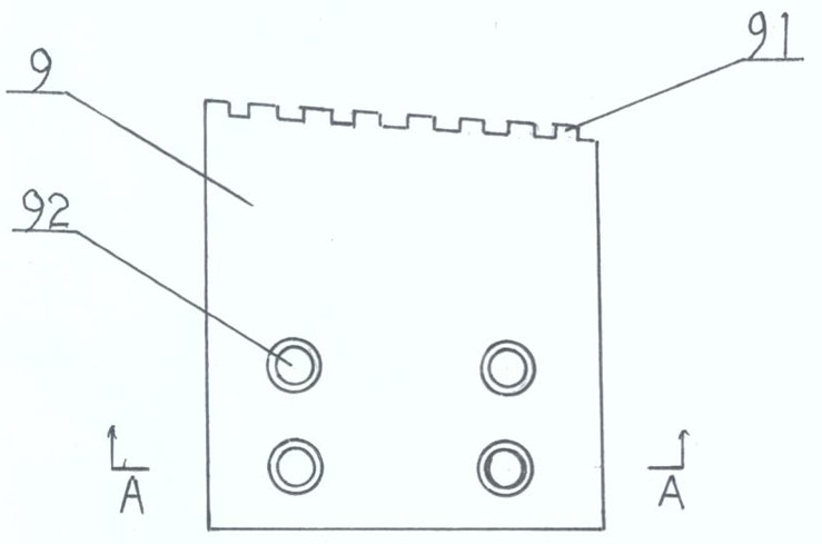 A kind of shield machine with ring trimming knife