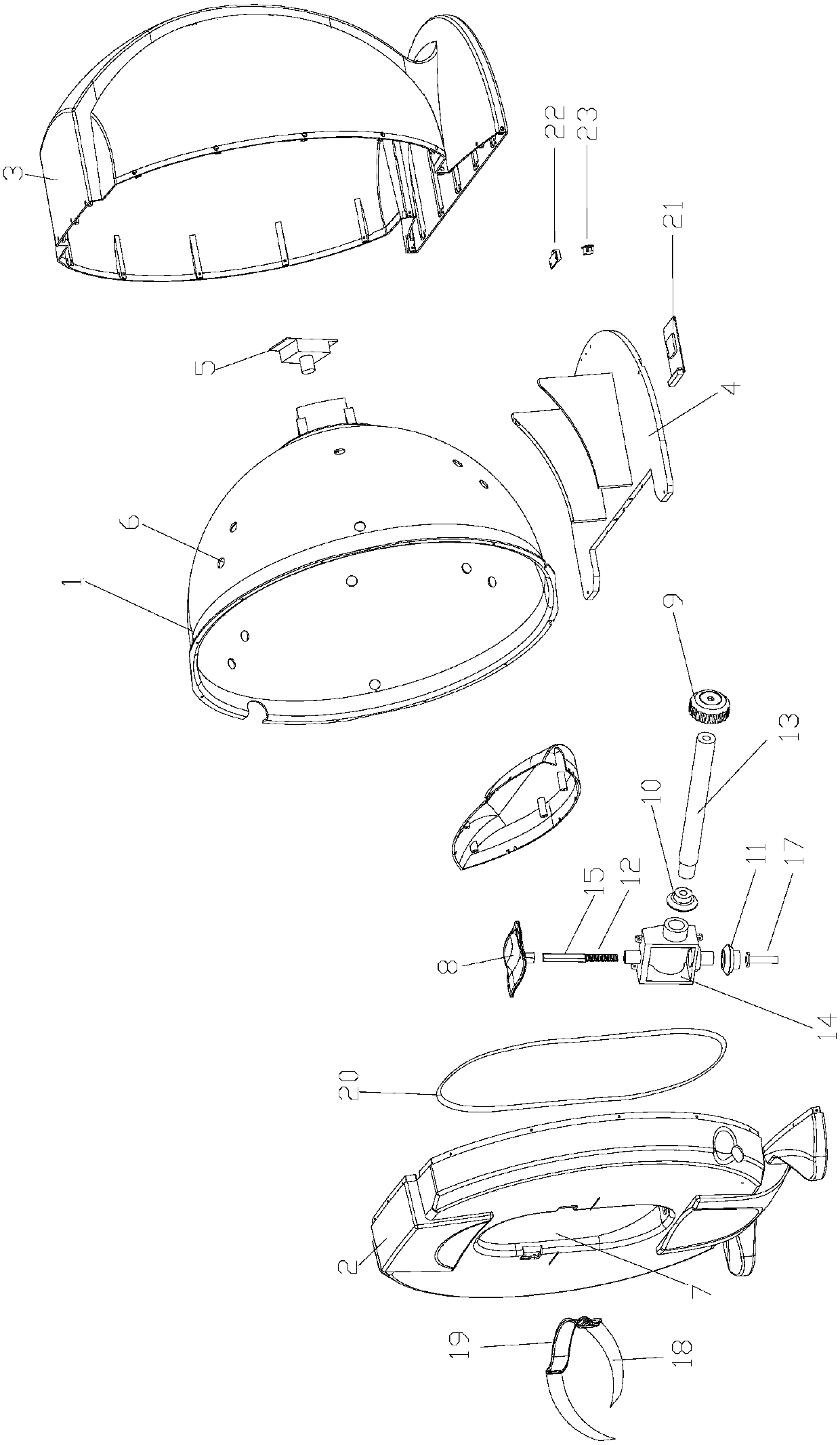 Eye muscle movement quantitative detection device