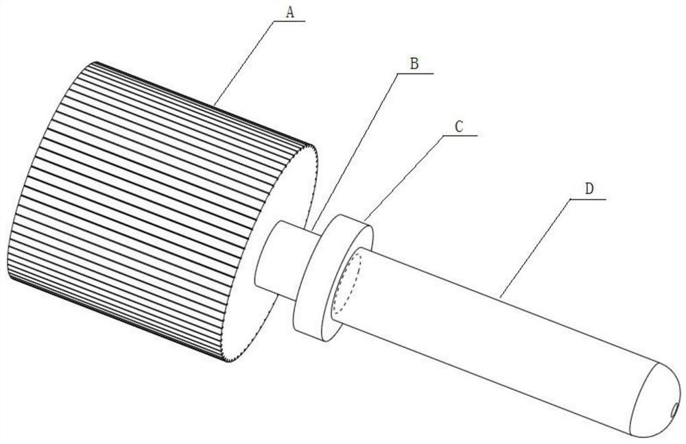 Online tipping paper glue position adjusting device of cigarette making machine