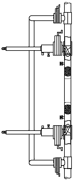 High-performance online pipeline plugging device and plugging method thereof