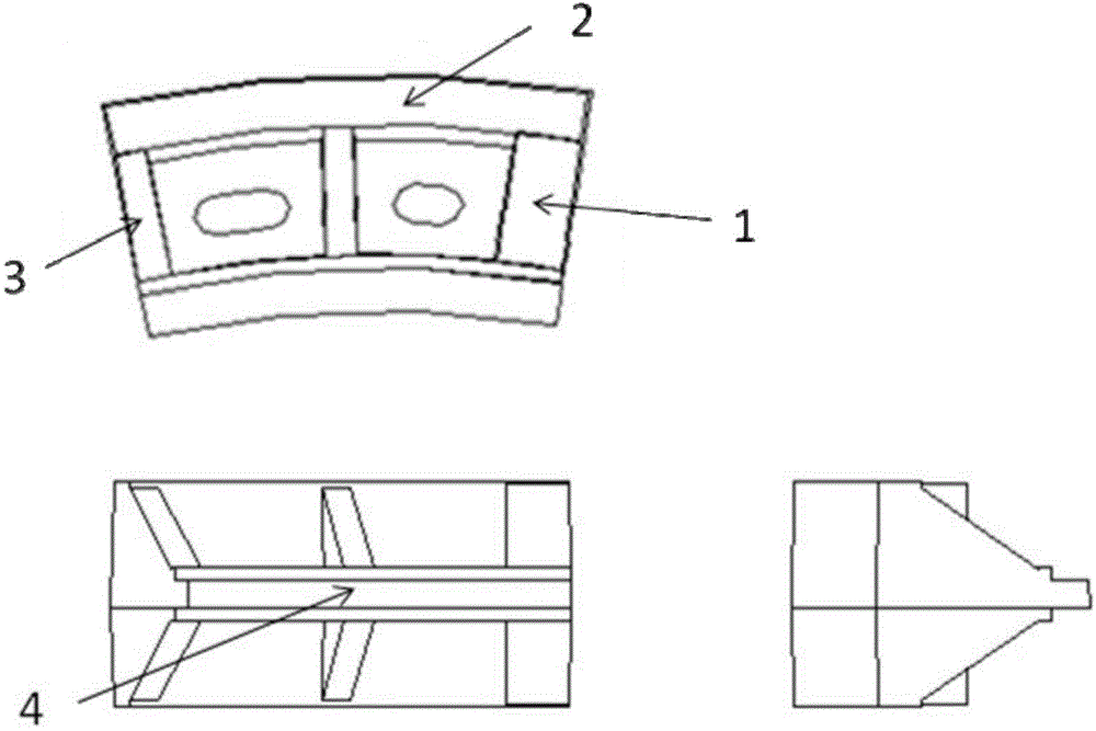 Nodular cast iron material and preparation method thereof