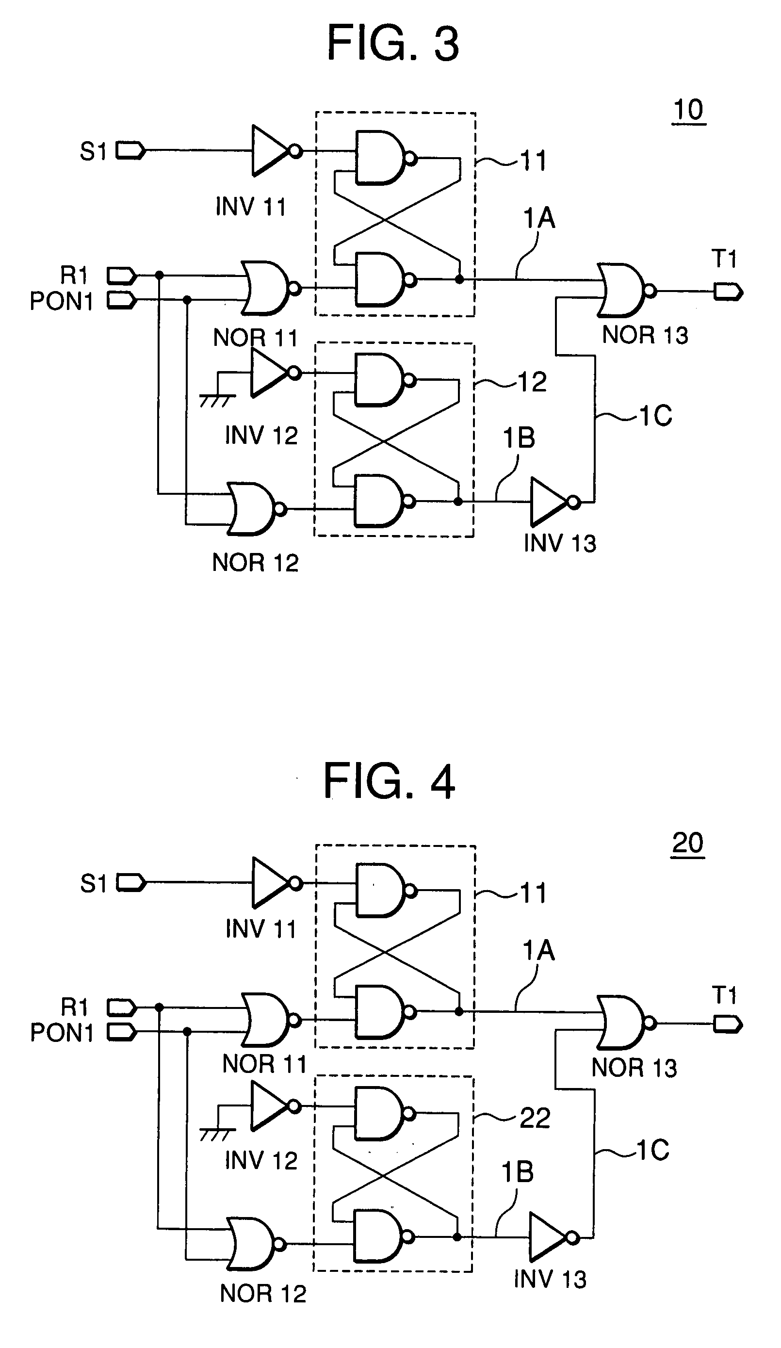 Power-on reset circuit using flip-flop and semiconductor device having such power-on reset circuit