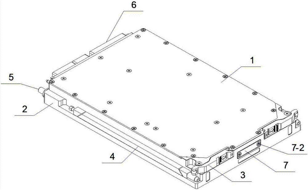 Blind plug type liquid cooling module