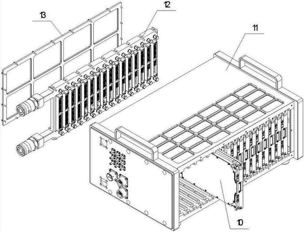 Blind plug type liquid cooling module