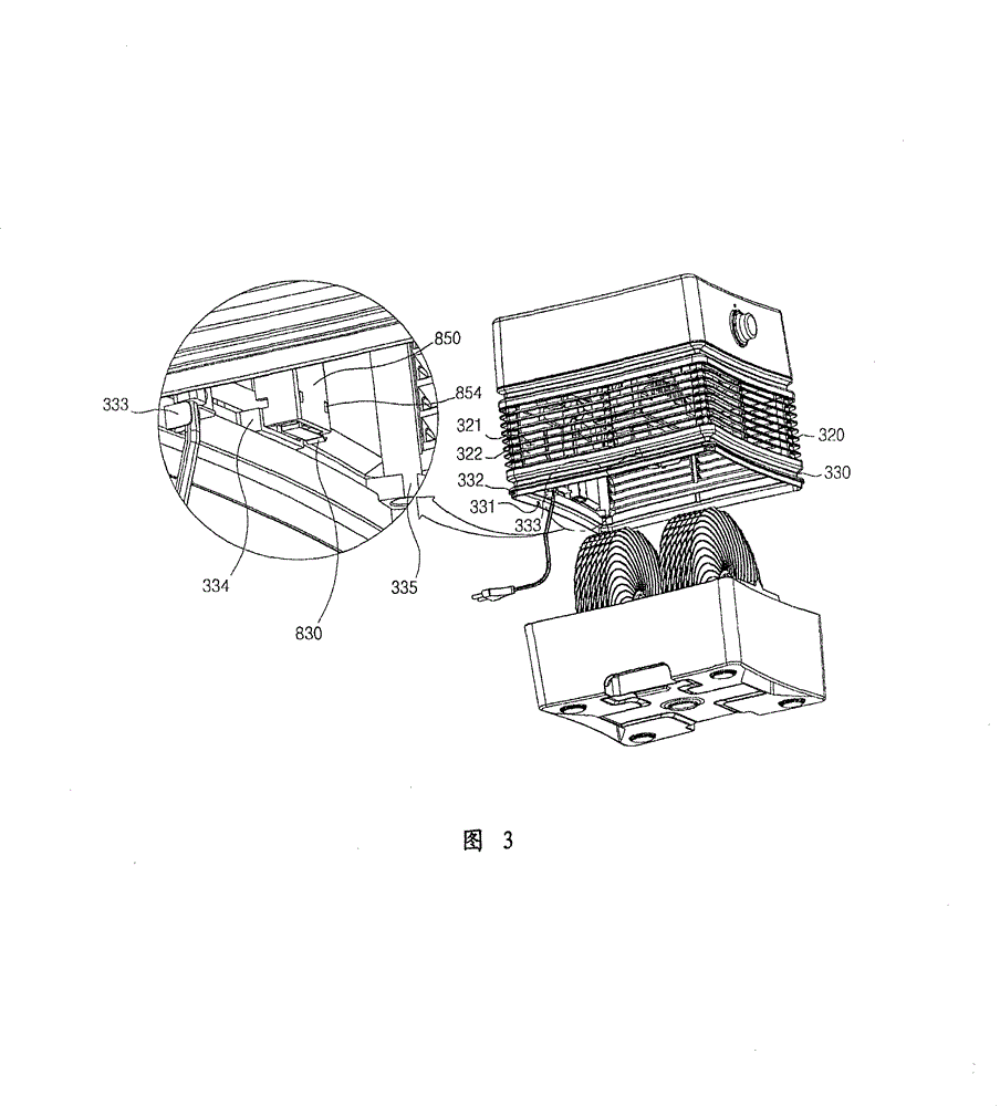 Air washer having humidifying function