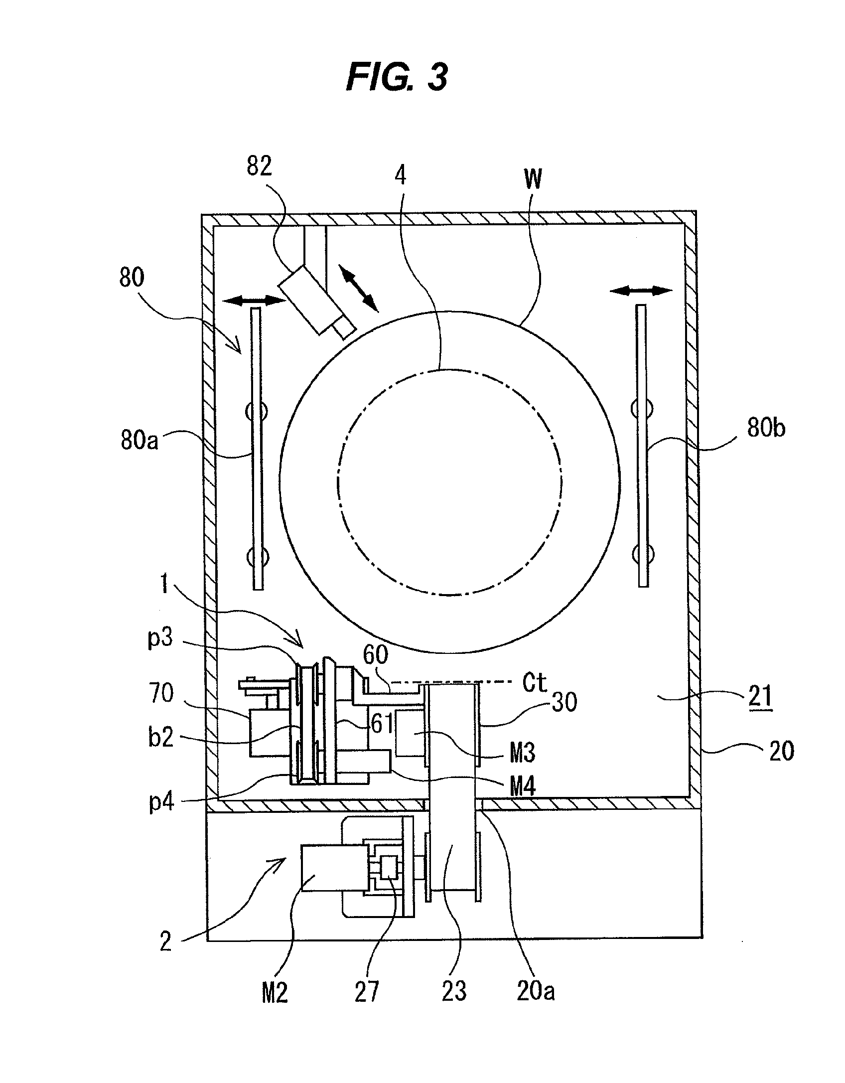 Method and apparatus for polishing a substrate having a grinded back surface