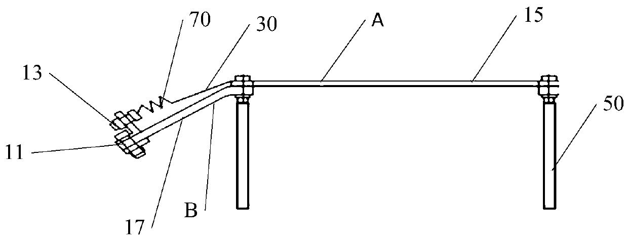 Hot wire carrier and diamond film deposition equipment