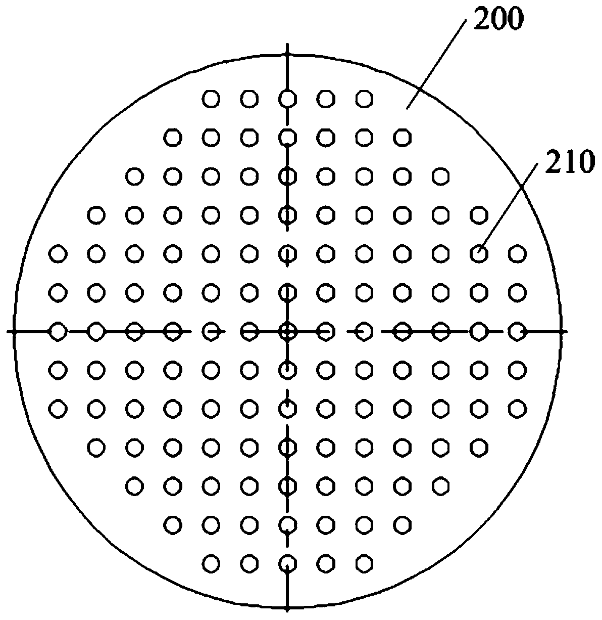 Hot wire carrier and diamond film deposition equipment