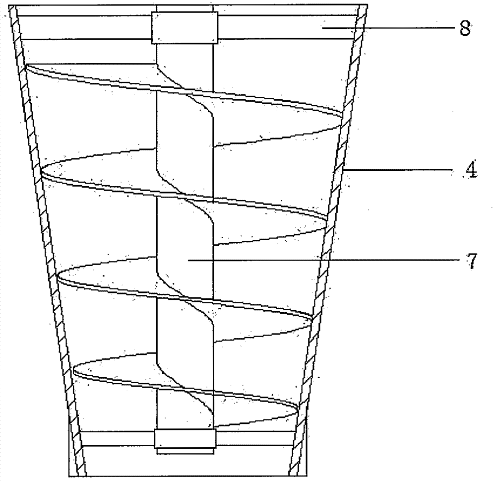 Self-reflux tower type efficient water treatment equipment