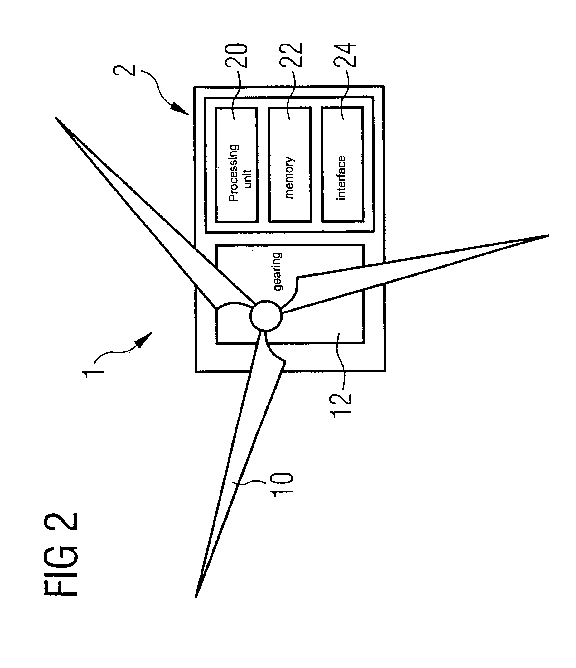 Method and apparatus for prediction-based wind turbine control