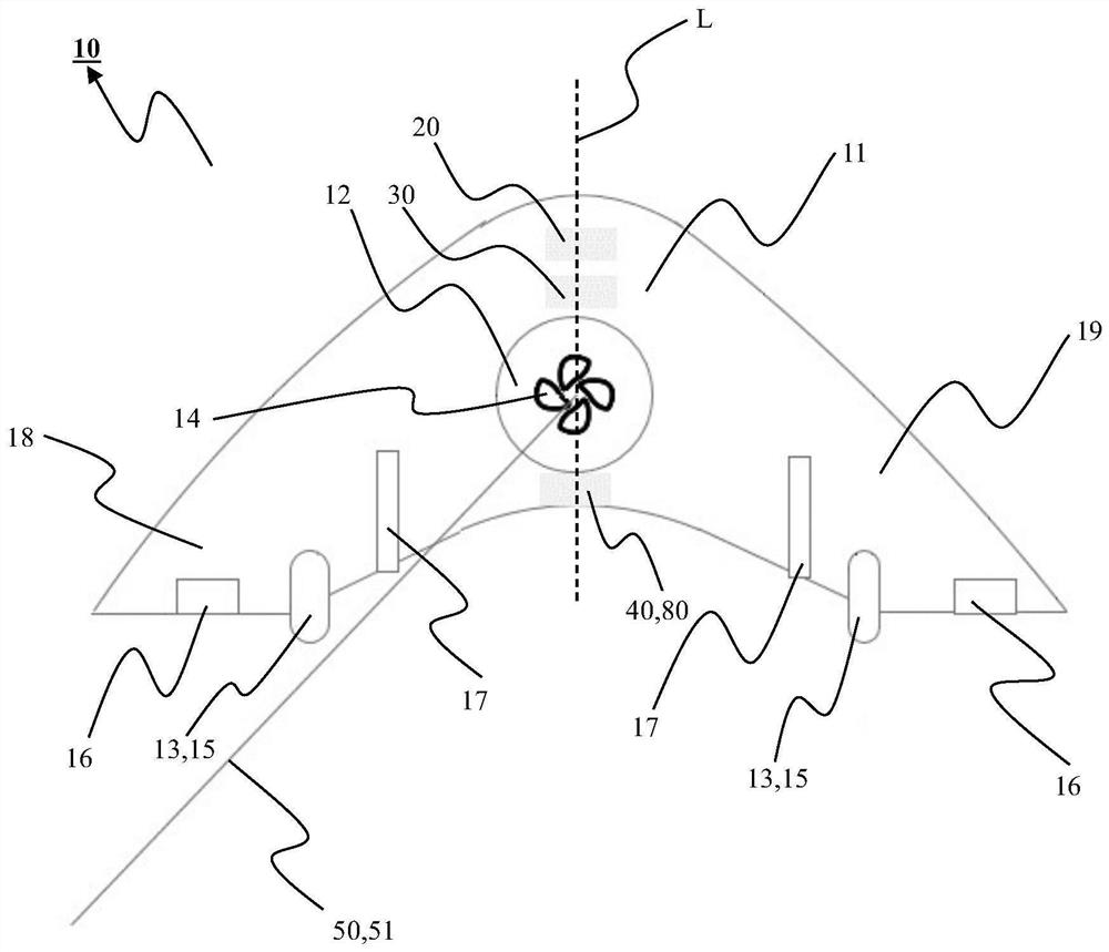 Tethered aircraft, flight system including same, and control method thereof