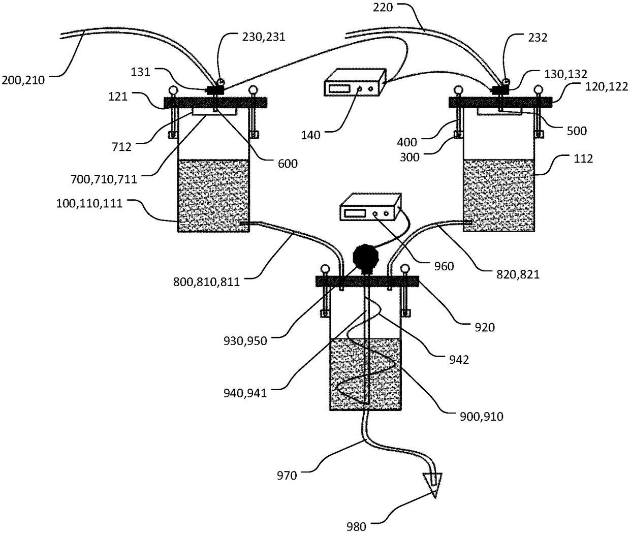 Air-pressure type glue filling device