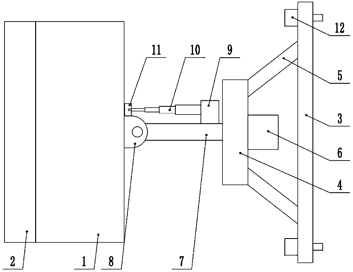 LED lamp with adjustable irradiation range