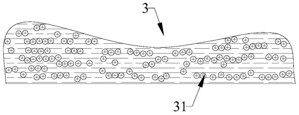 Heterogeneous bone tissue engineering scaffold, extrusion assembly and preparation method of heterogeneous bone tissue engineering scaffold