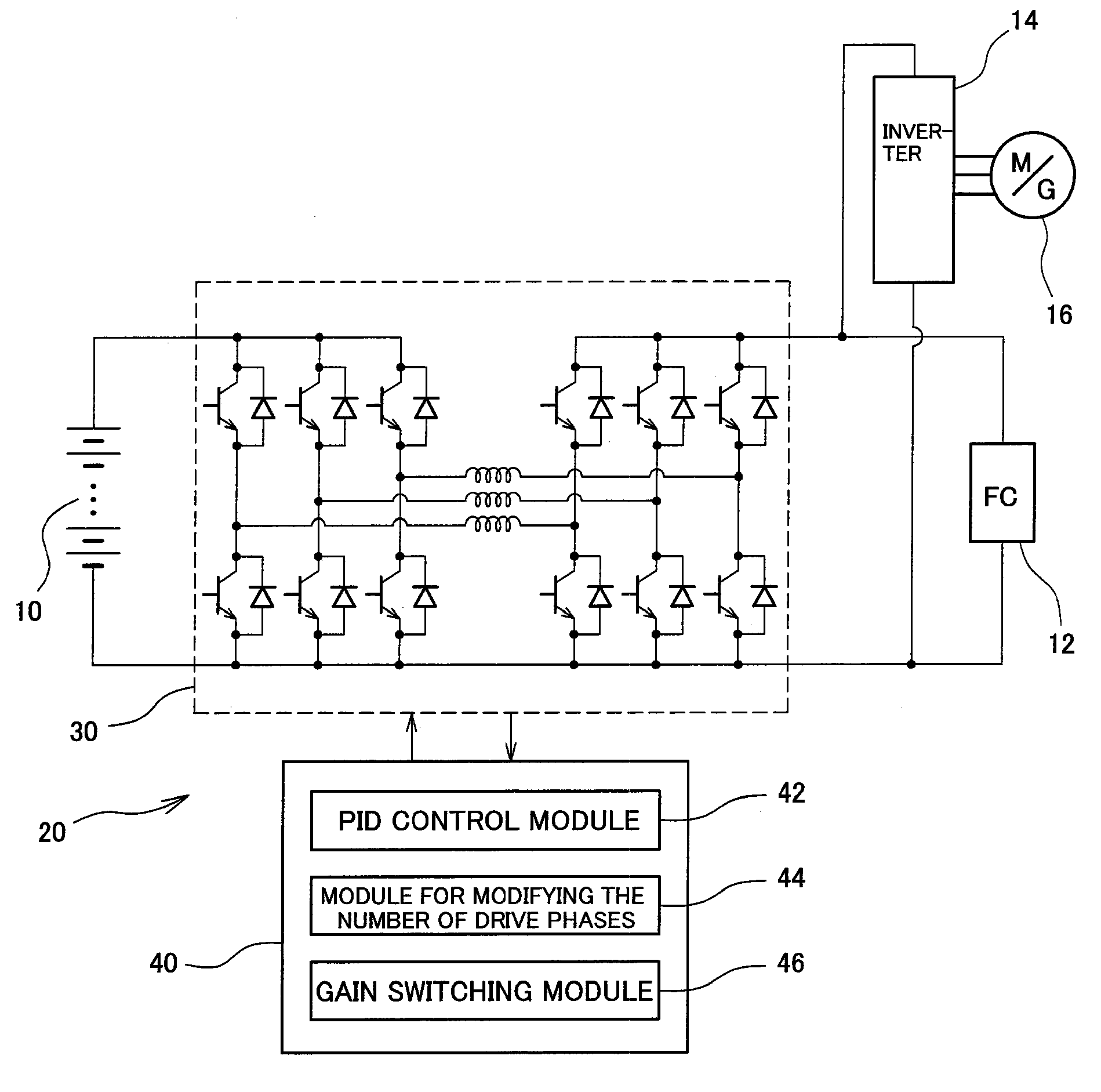 Converter control device