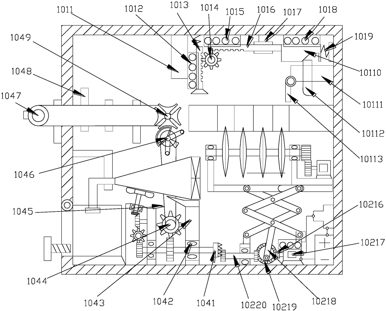 Positioning and cutting device for bridge construction