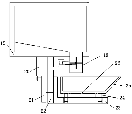 Plaster stirring kettle feeding automatic conveying device