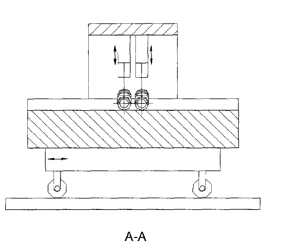 Curved surface finishing processing device