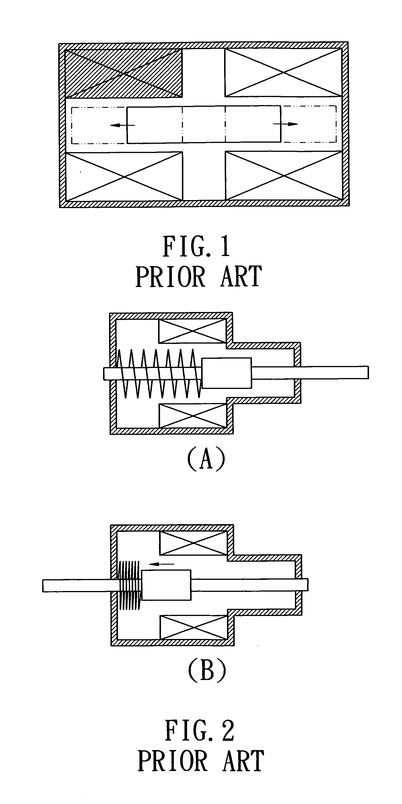 Linear oscillating pressurizing device