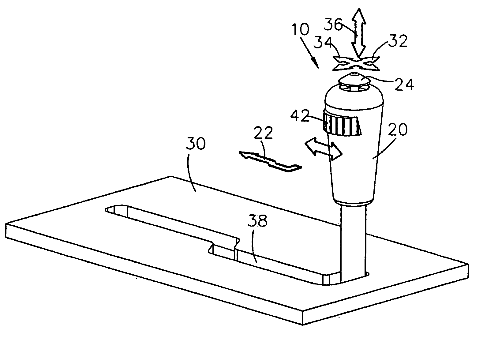 Operating Device For A Vehicle