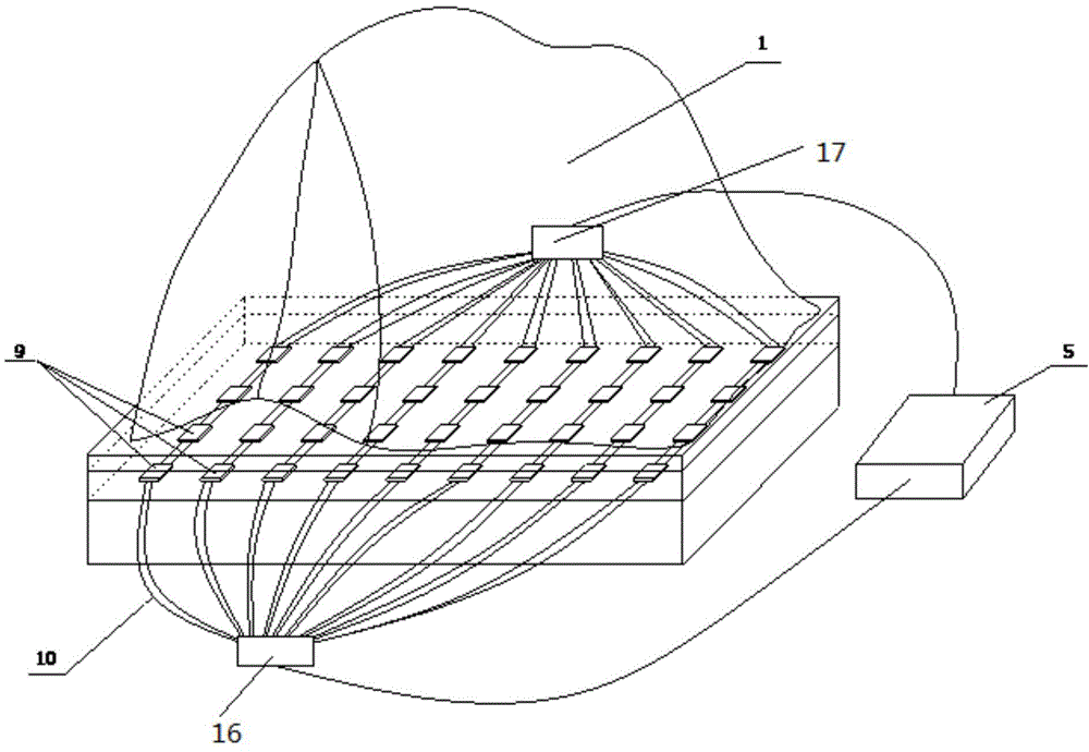 Stock yard weight detection method and system