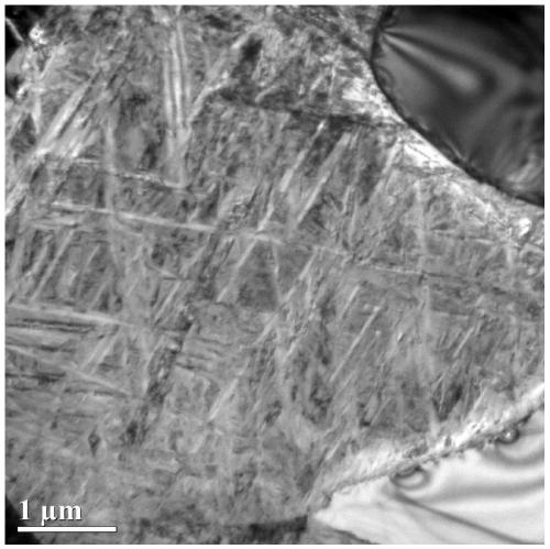 Ti-Al-Zr-Cr-series martensitic titanium alloy and preparation method thereof