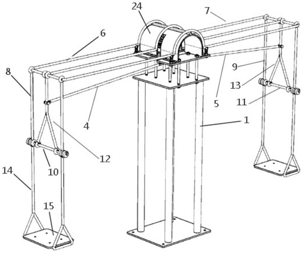 Electric seesaw swing