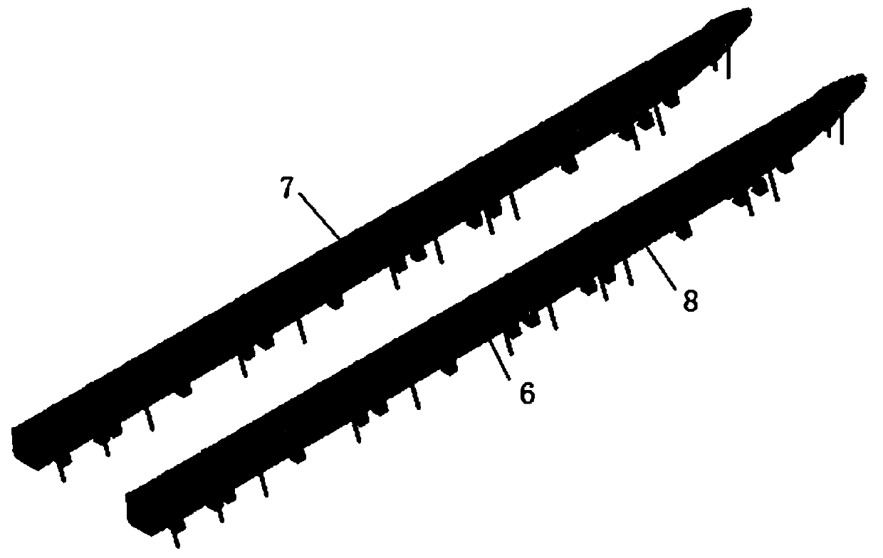 Aluminum alloy assembled twin-hull high-speed target vessel