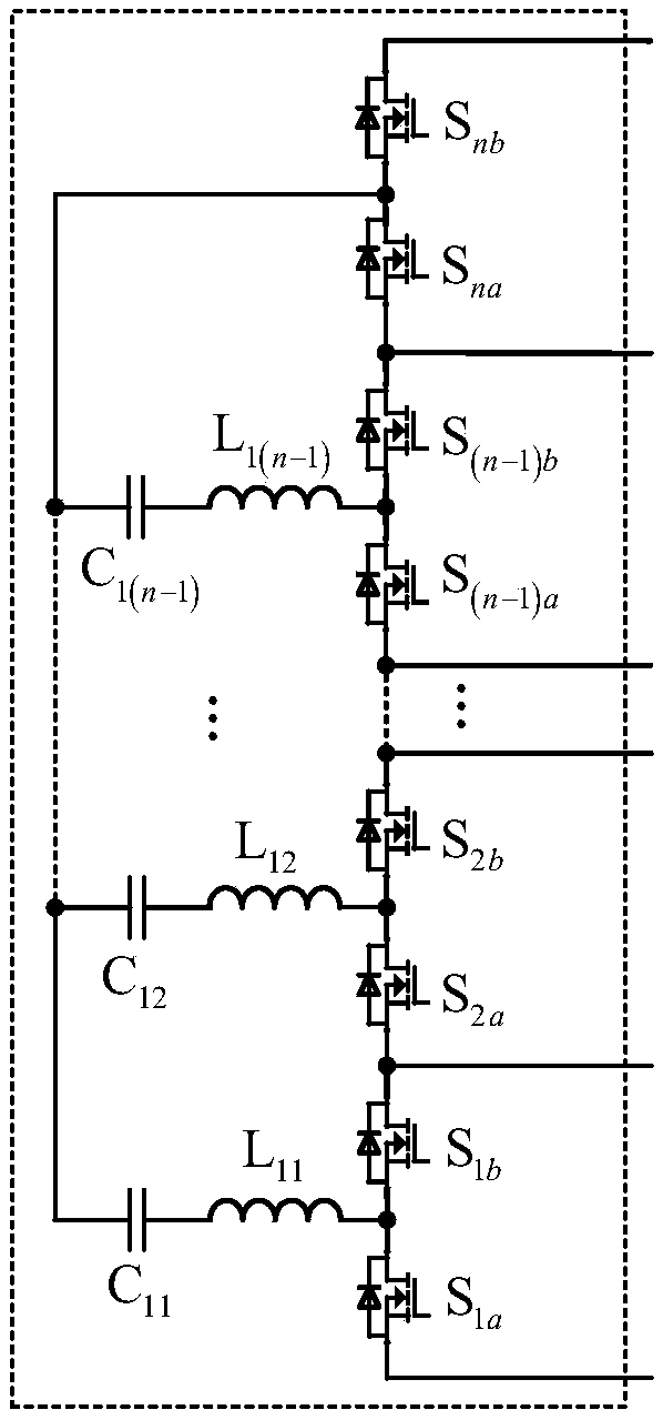 Quasi-resonant staggered switched capacitor battery equalization circuit and control method thereof