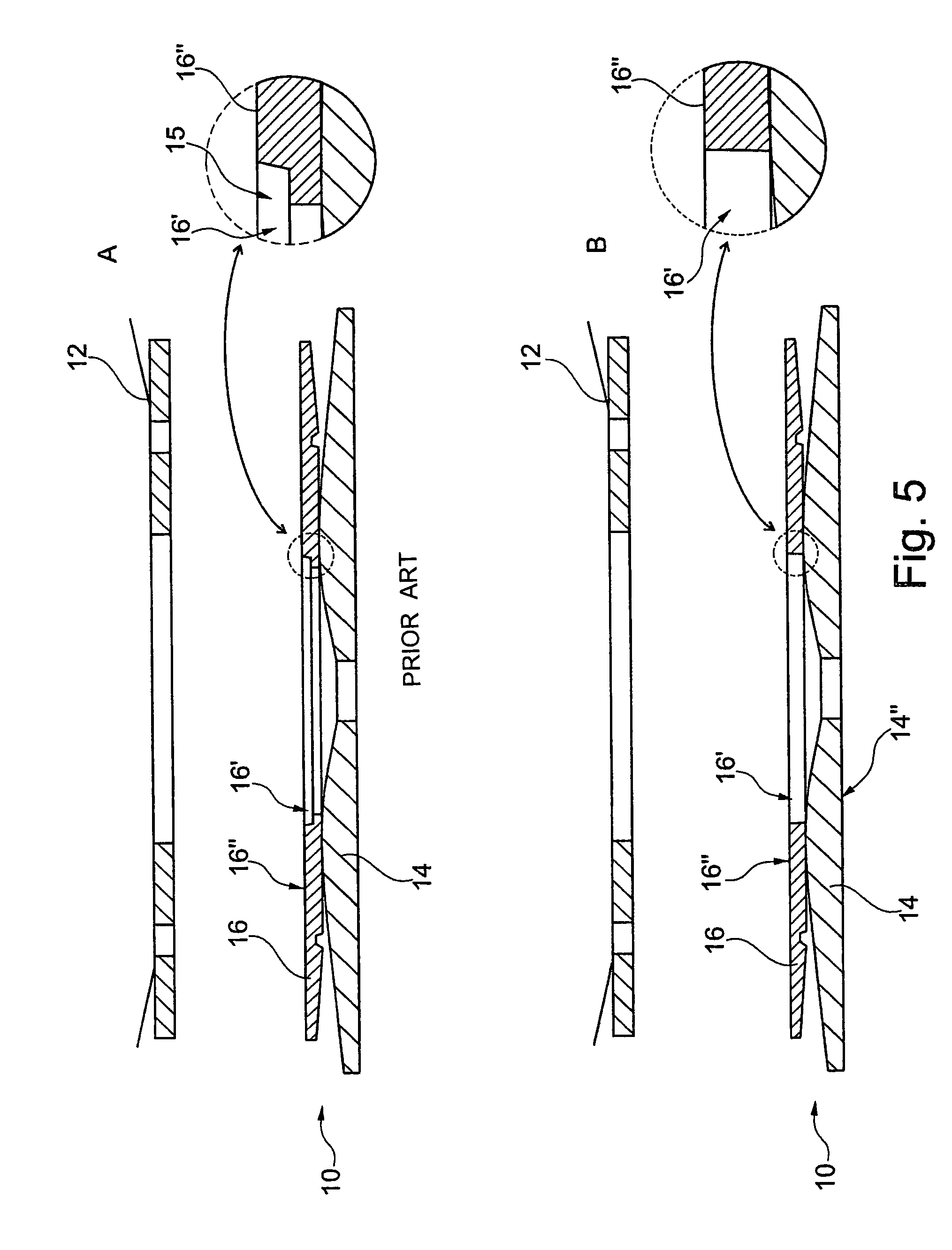 Ostomy mounting wafer and a method of preparing it