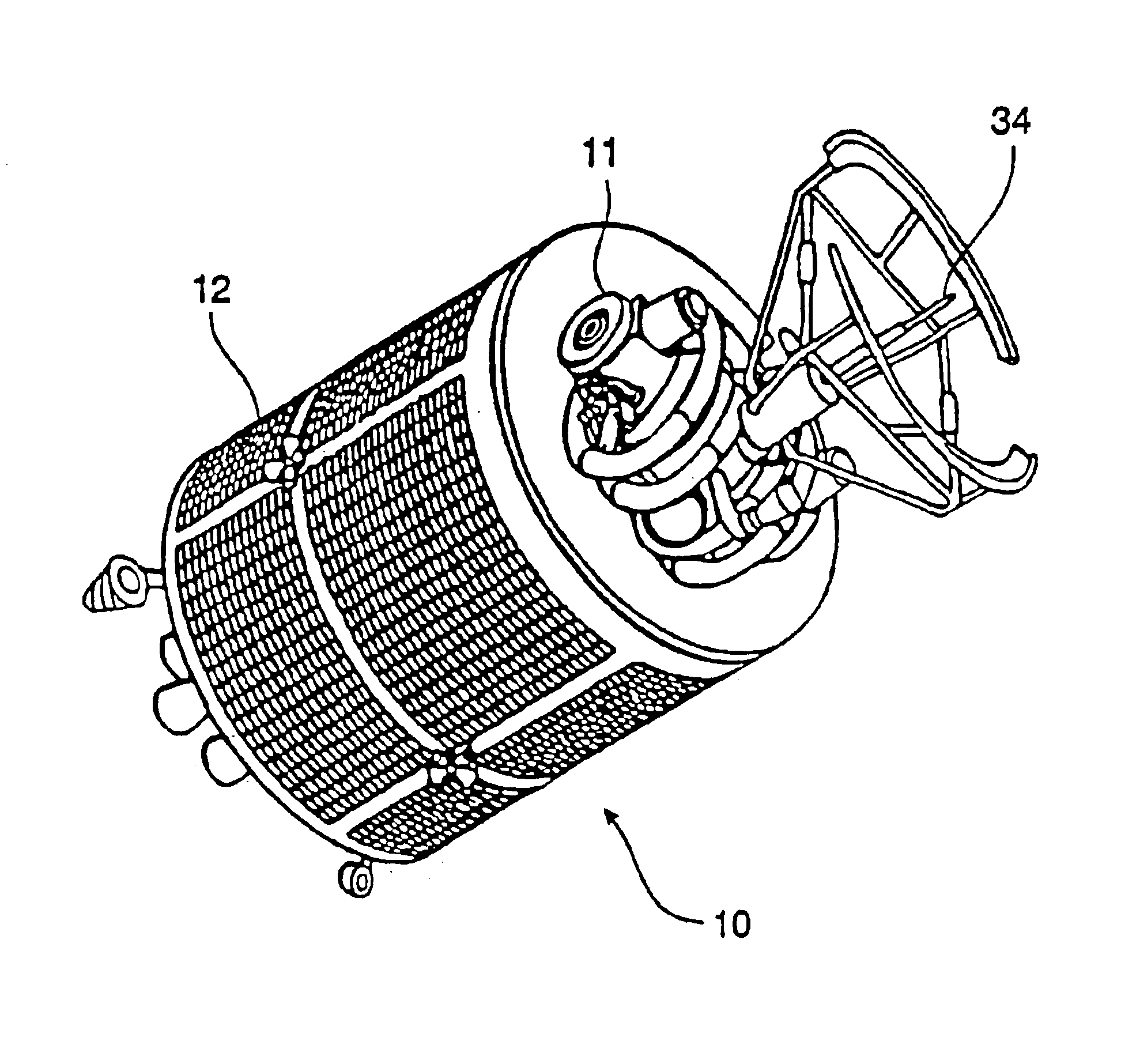 Apparatus and methods for in-space satellite operations