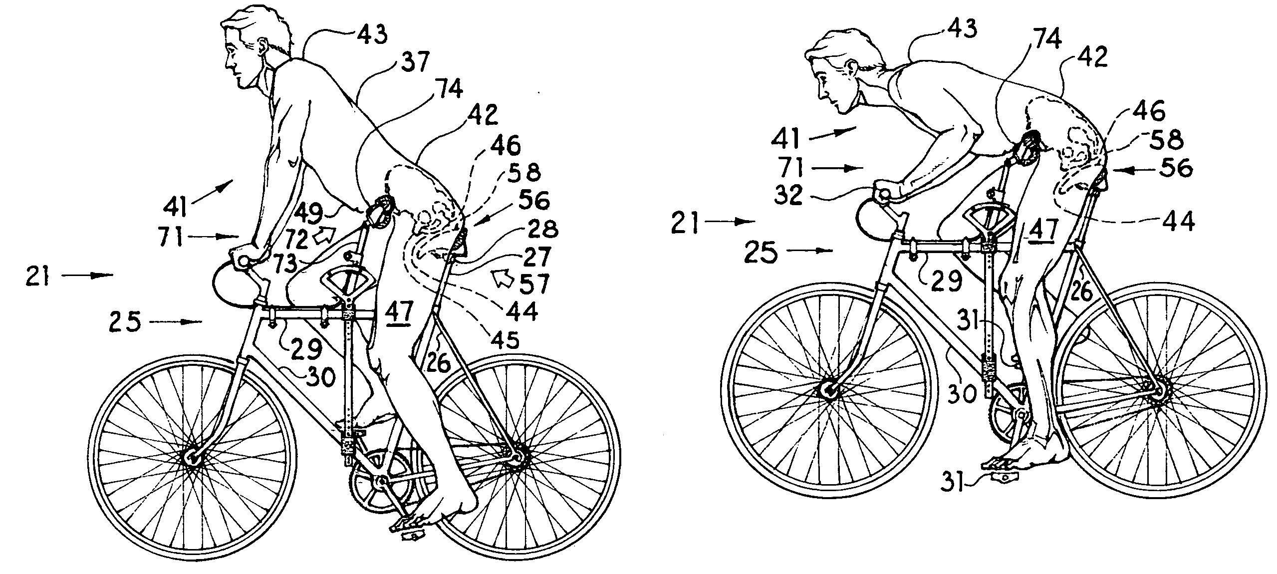 Torso supporting seating system